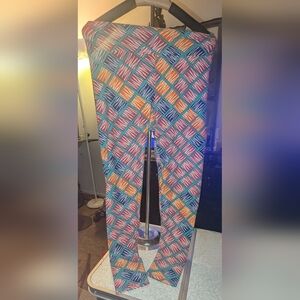 LuLaRoe Multicolor Geometric Pattern Pants